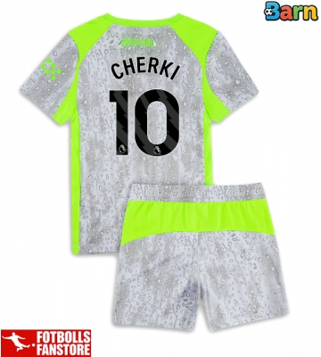 Manchester City Rayan Cherki #10 Tredje Tröja Barn 2025-26 Kortärmad (+ Korta byxor)